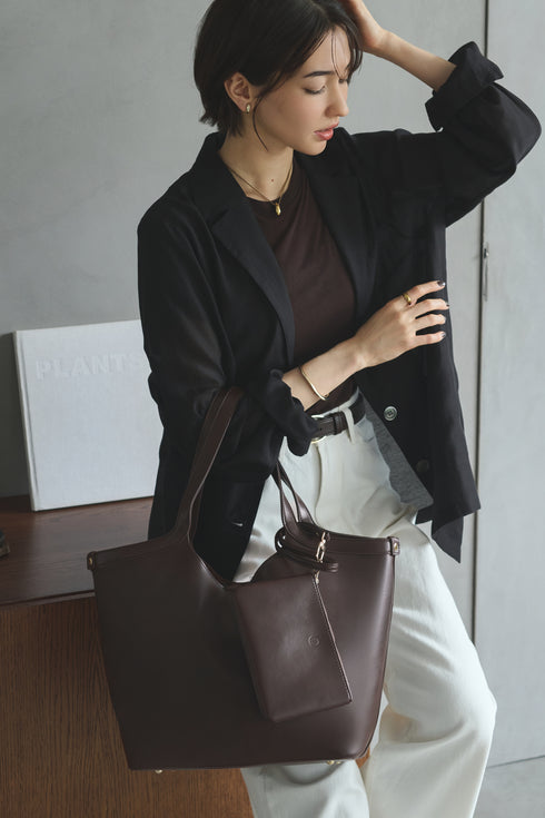 Apple Half-moon Tote Bag