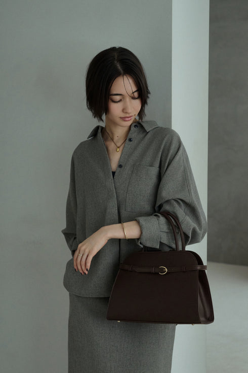 Apple 2Way Half-moon Boston Bag