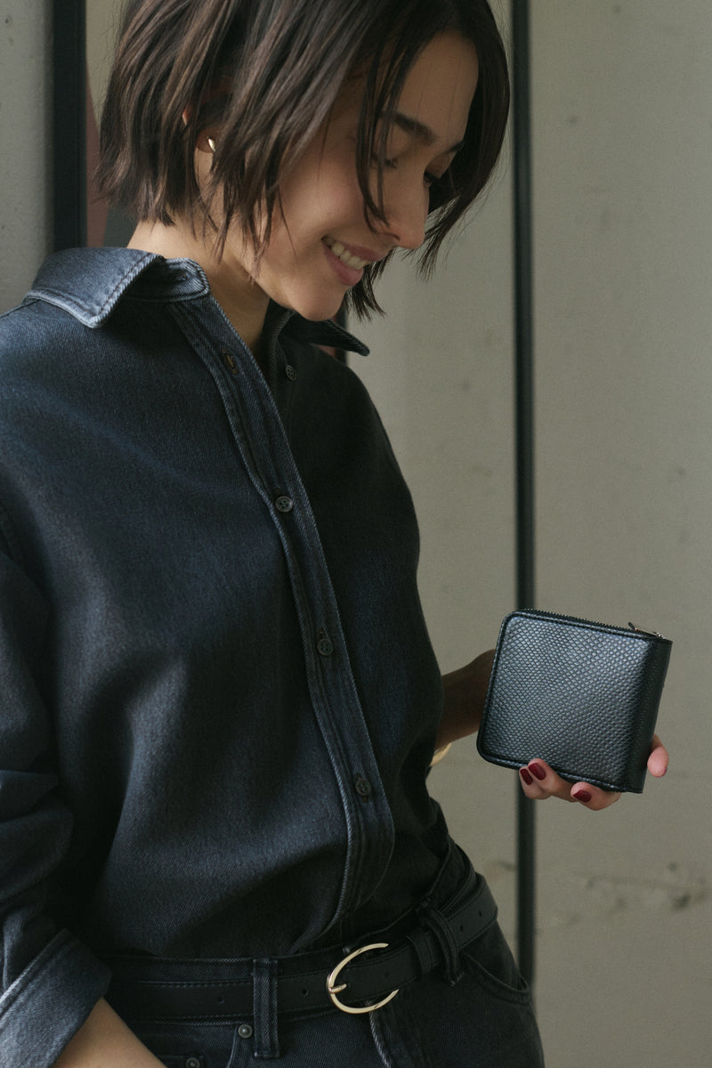 アップルレザー製二つ折り財布「Apple Samael Wallet」 | LOVST TOKYO