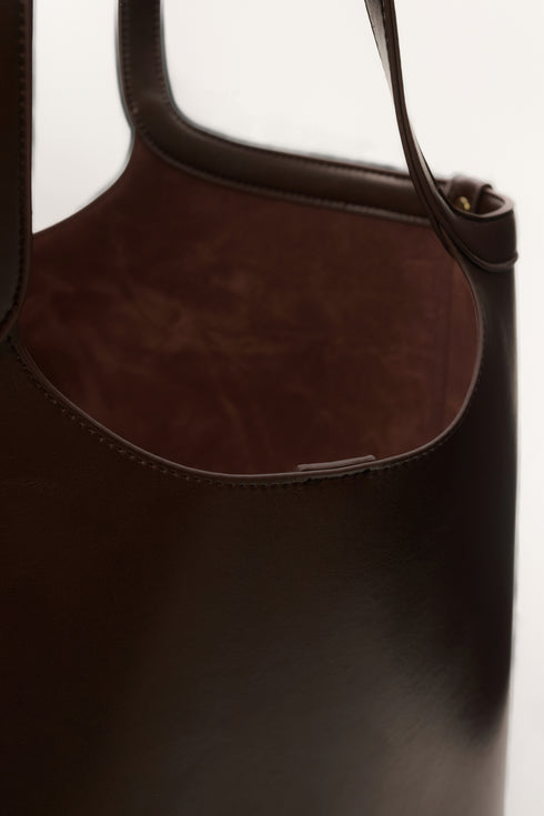 Apple Half-moon Tote Bag
