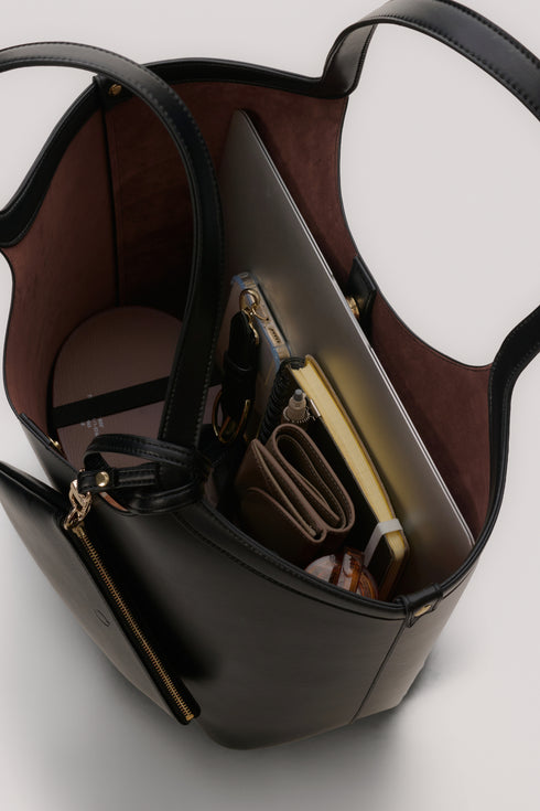 Apple Half-moon Tote Bag