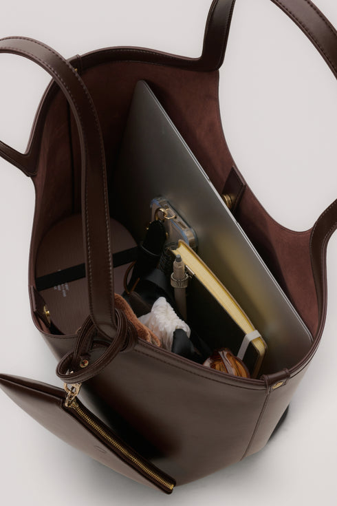 Apple Half-moon Tote Bag