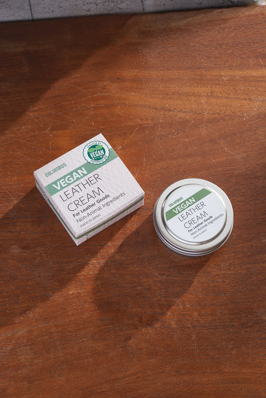 Vegan Leather Cream