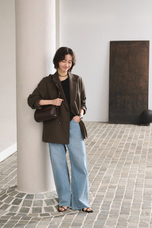 Apple 2Way Half-moon Bag