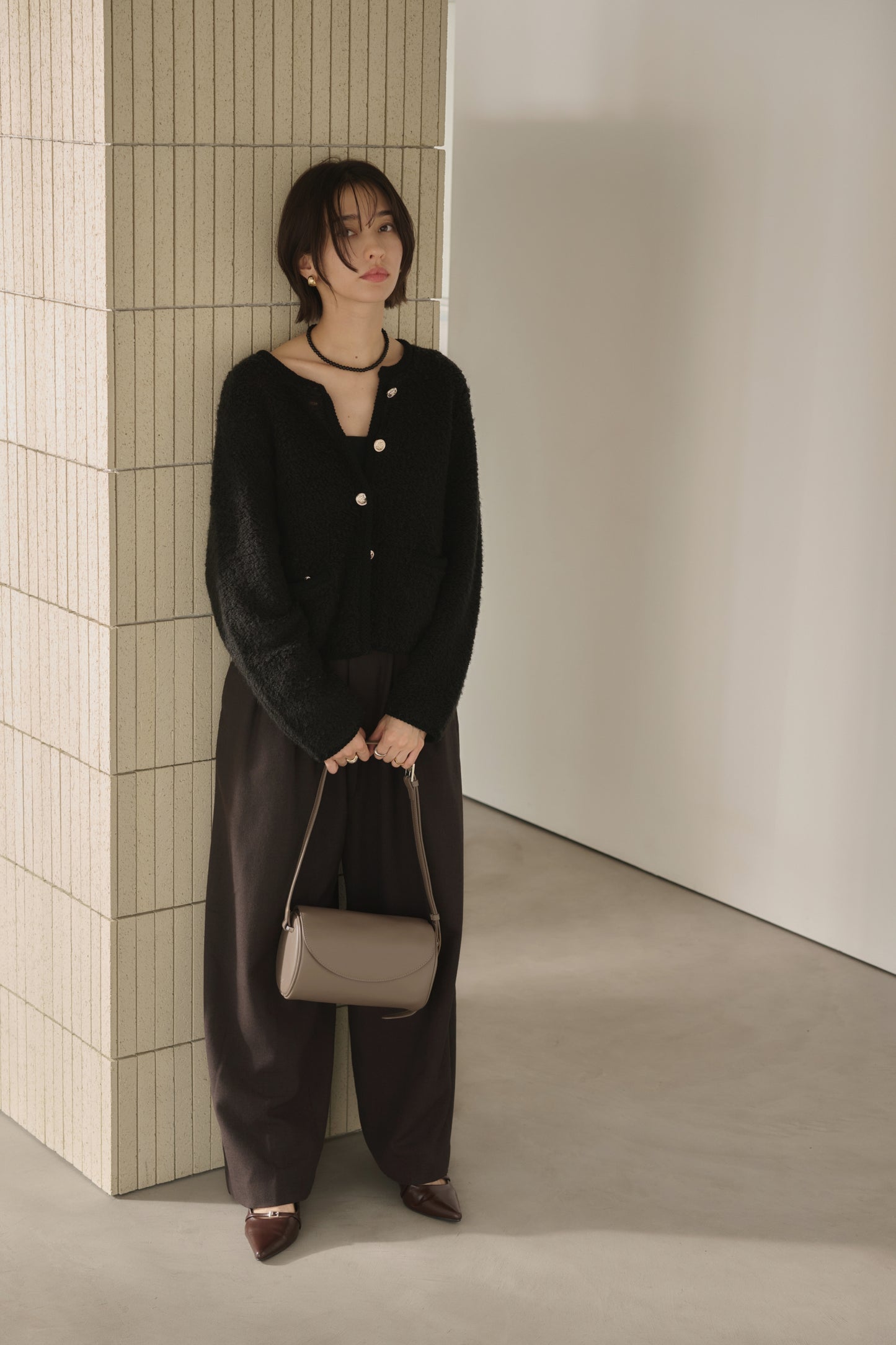 Apple 2Way Half-moon Bag