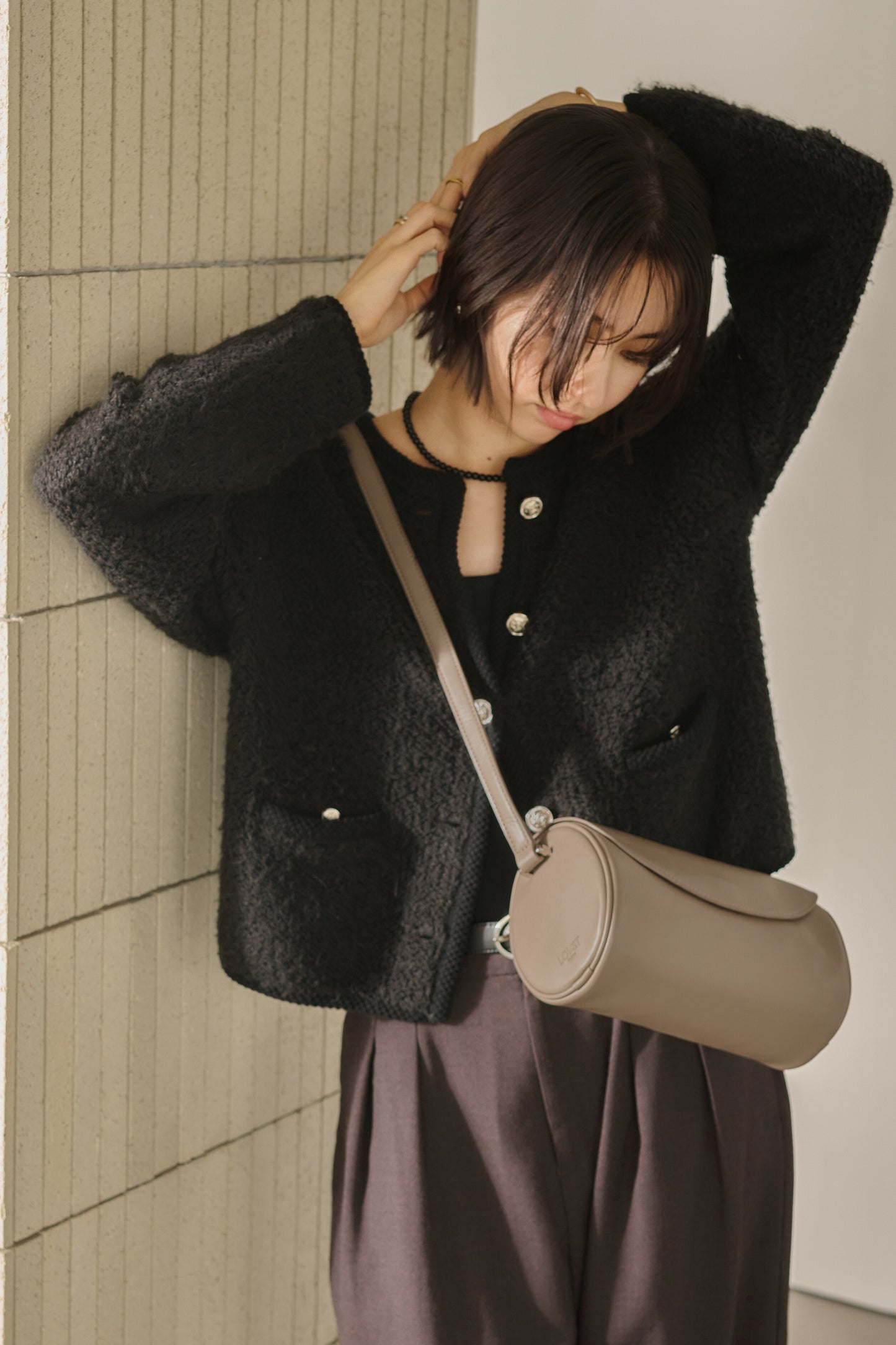 Apple 2Way Half-moon Bag
