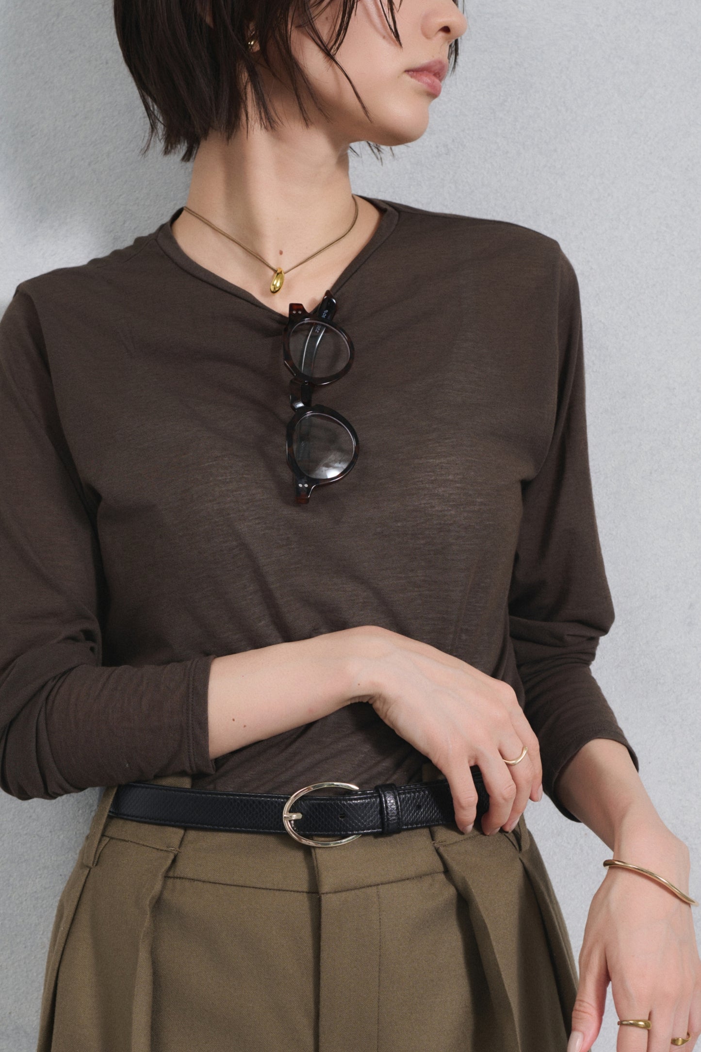 Apple Half-moon Belt