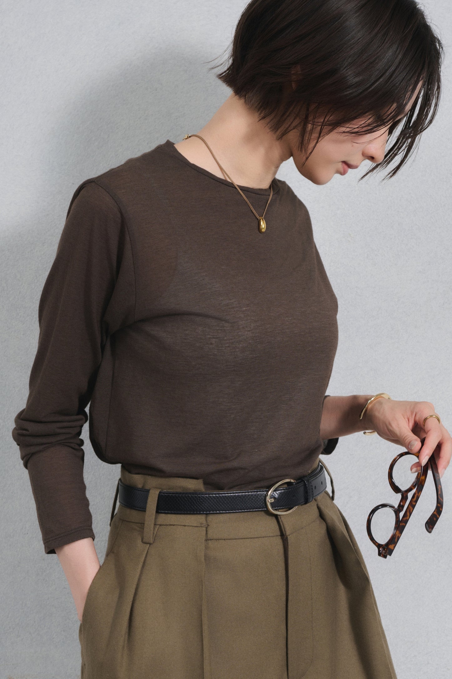 Apple Half-moon Belt