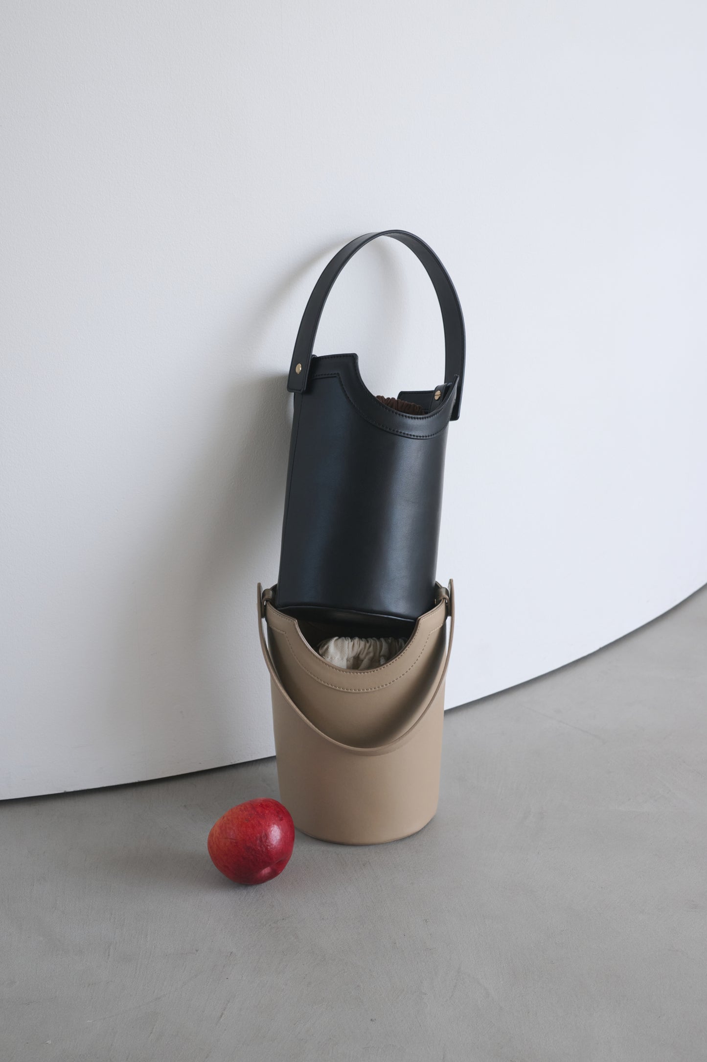 Apple Multi Way Half-moon Bag