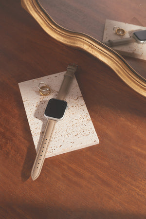 国産アップルレザー Apple Watch 3Wayバンド / グレージュ イメージ