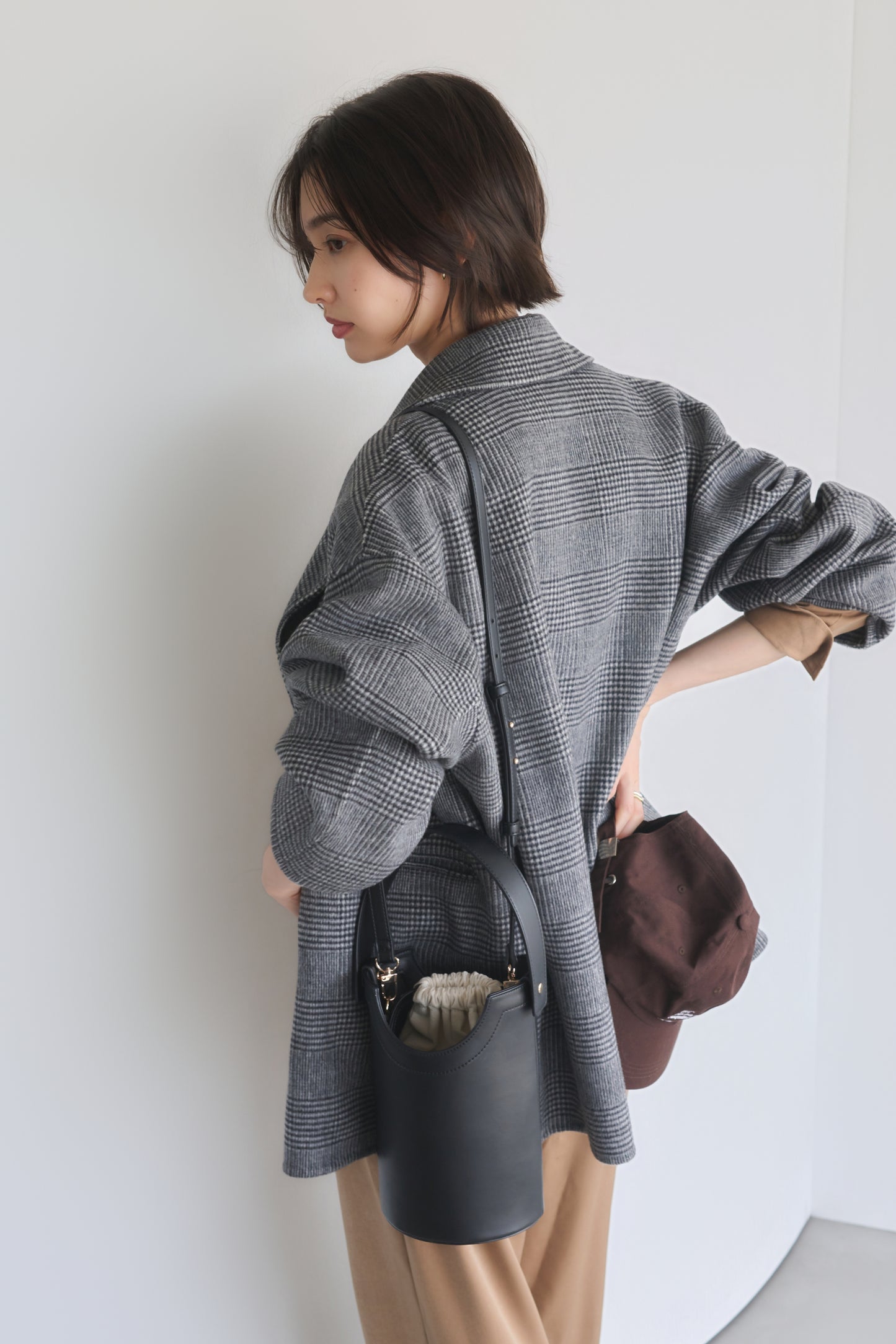 Apple Multi Way Half-moon Bag