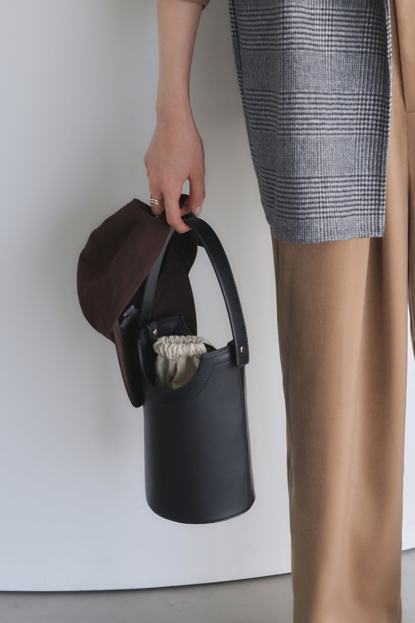 Apple Multi Way Half-moon Bag