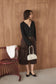 Apple Half-moon Boston Bag