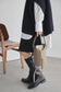 Apple Multi Way Half-moon Bag