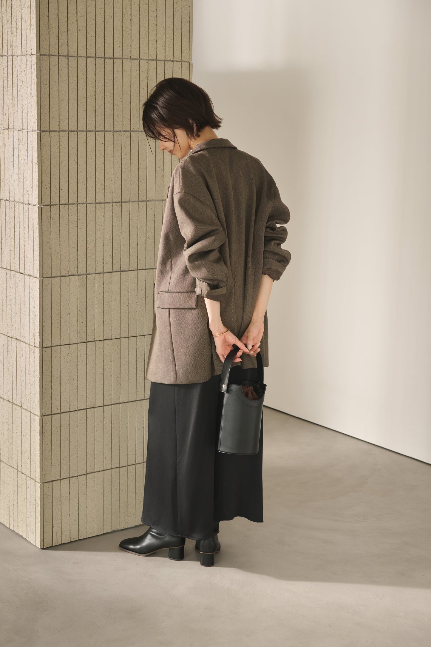 Apple Multi Way Half-moon Bag