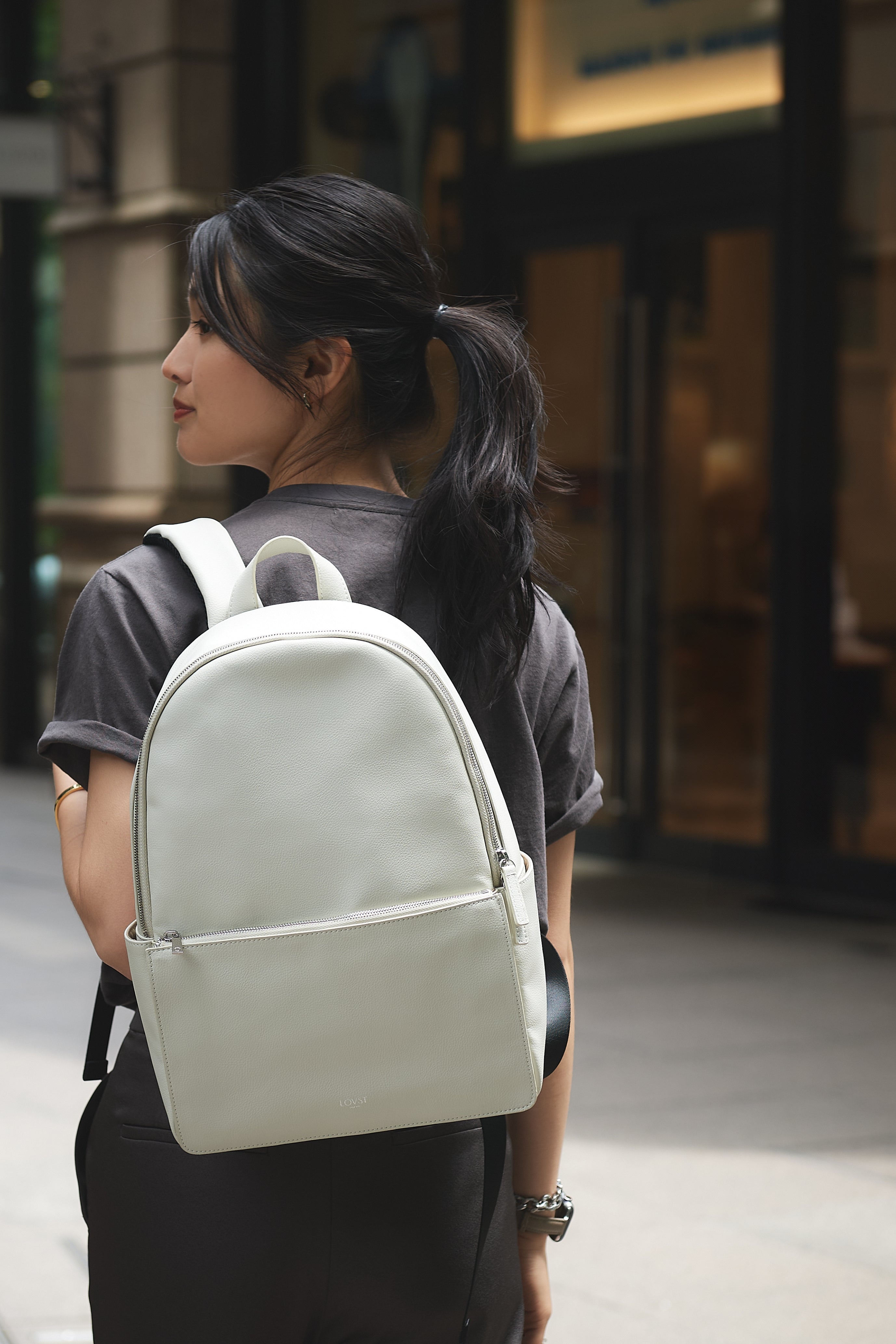 国産アップルレザー製リュックサック「Apple Rucksack」 | LOVST TOKYO, アップルレザー, ヴィーガンレザー, ビーガンレザー, リュックサック, バックパック,サステナブルリュック