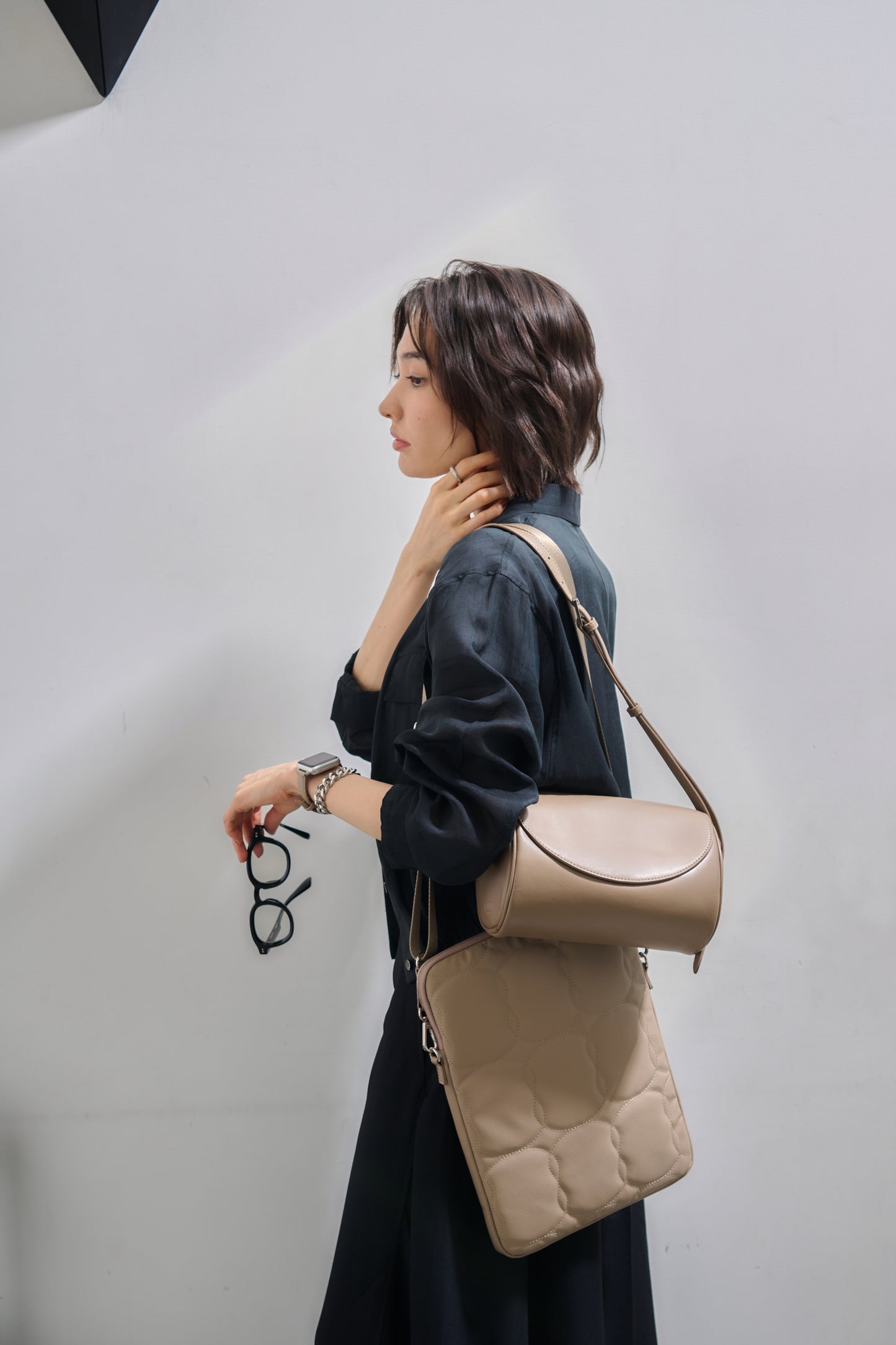 Apple 2Way Quilting Laptop Bag