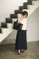 Apple Half-moon Tote Bag