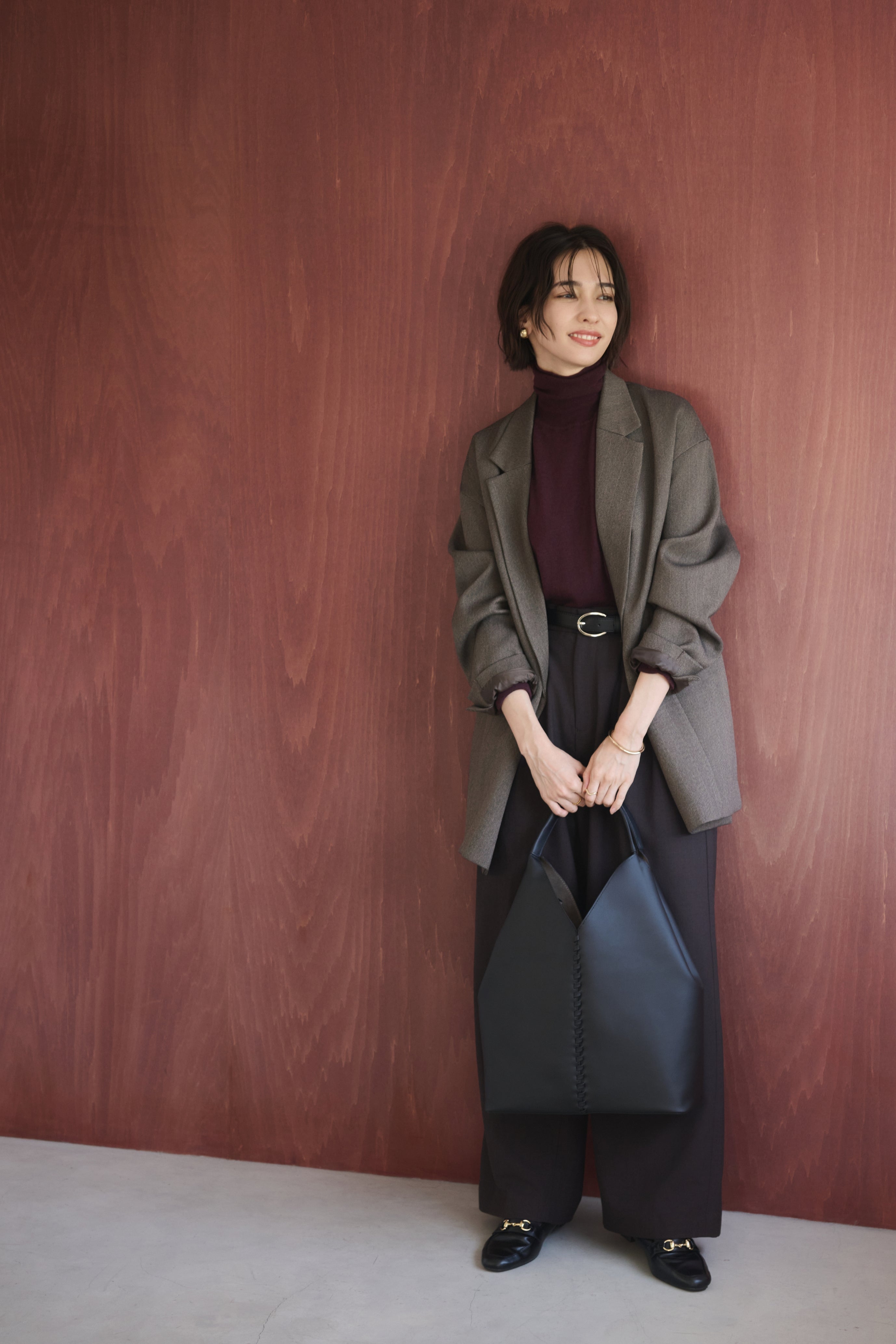 Grape Vine Tote Bag | LOVST TOKYO, グレープレザー