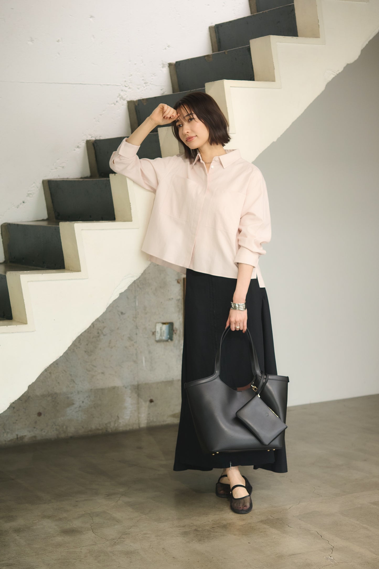 Apple Half-moon Tote Bag
