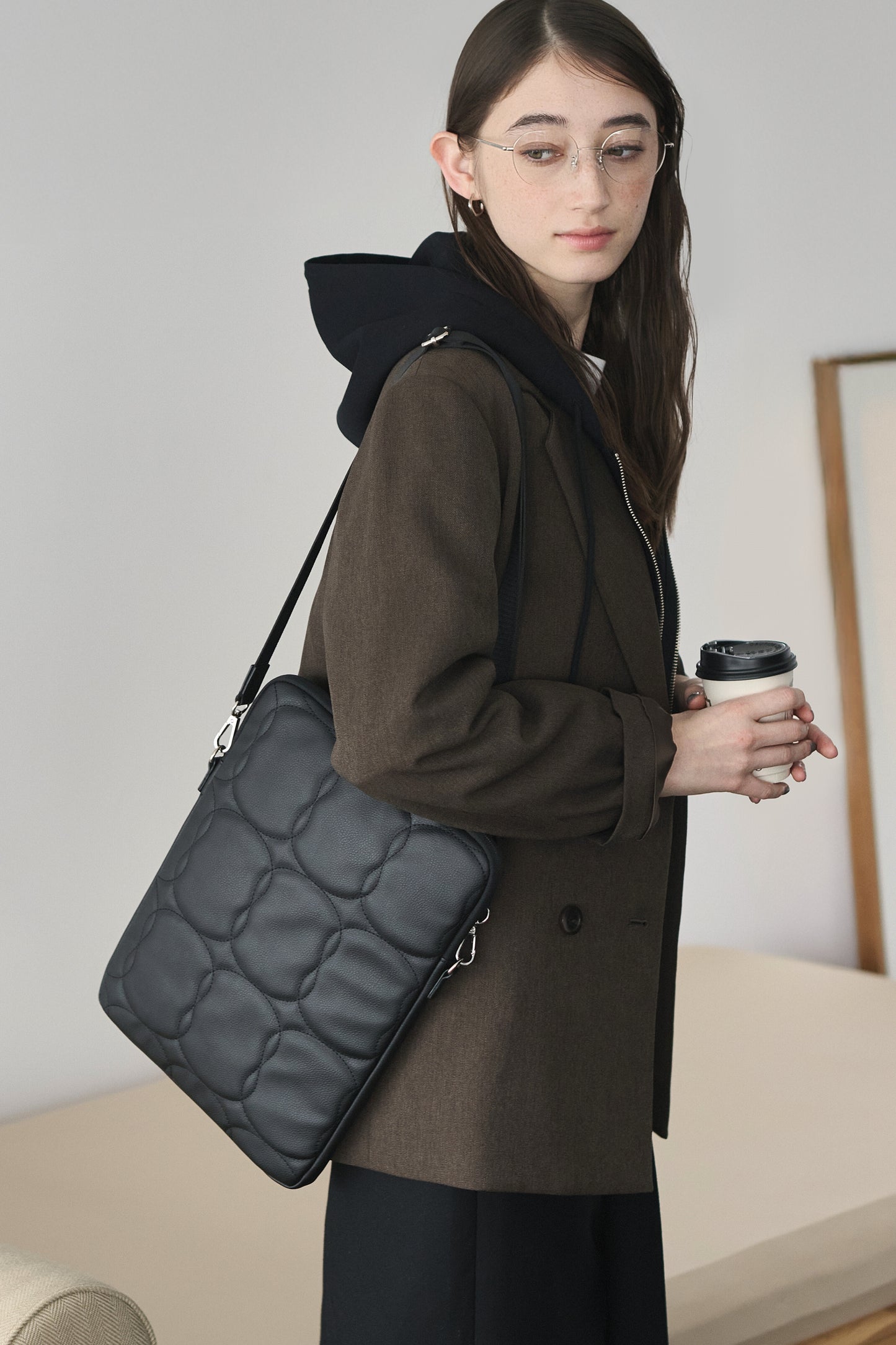 Apple 2Way Quilting Laptop Bag