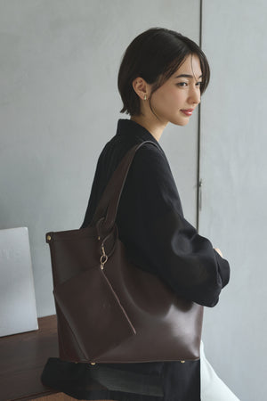 Apple Half-moon Tote Bag
