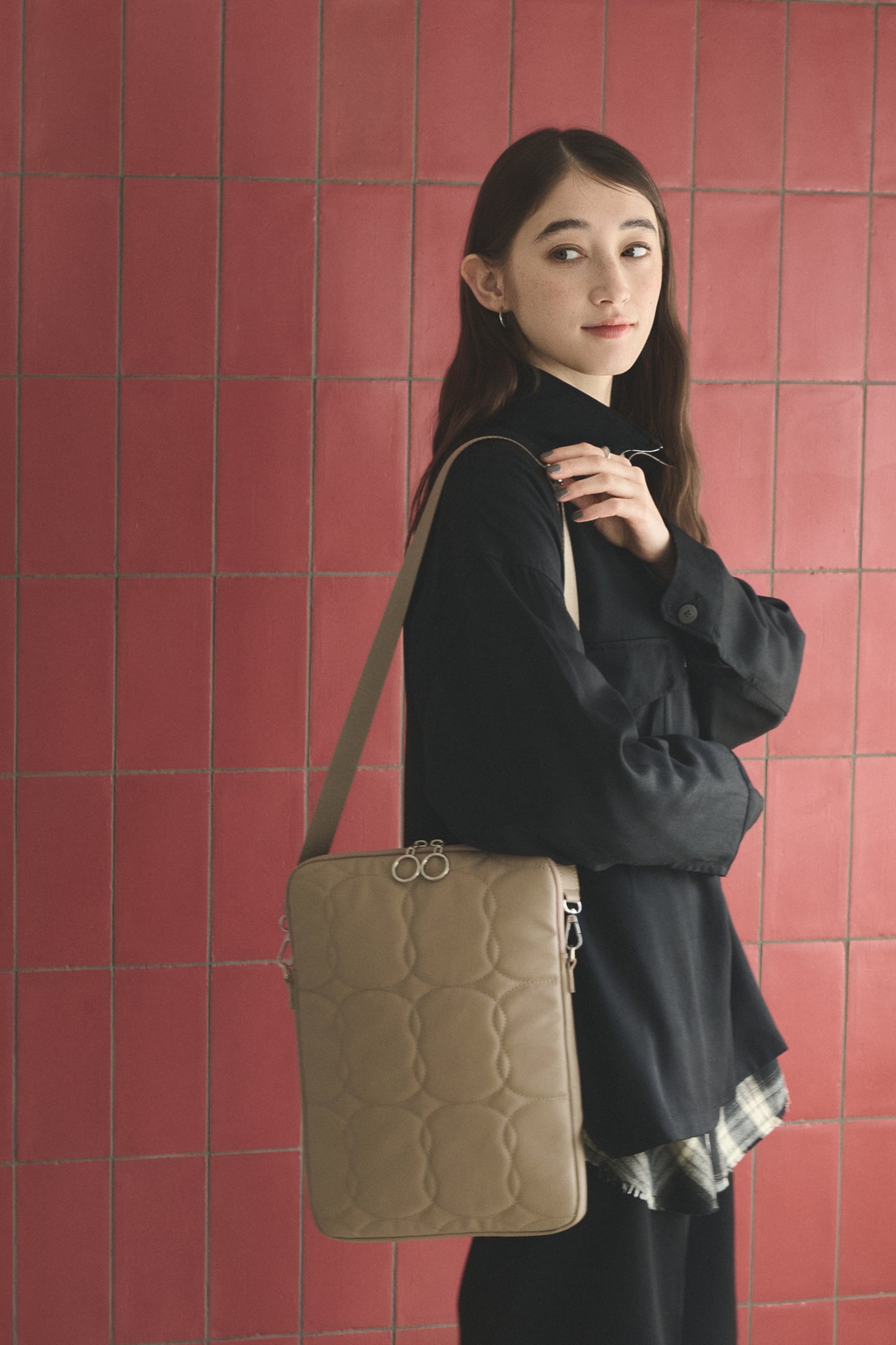 Apple 2Way Quilting Laptop Bag