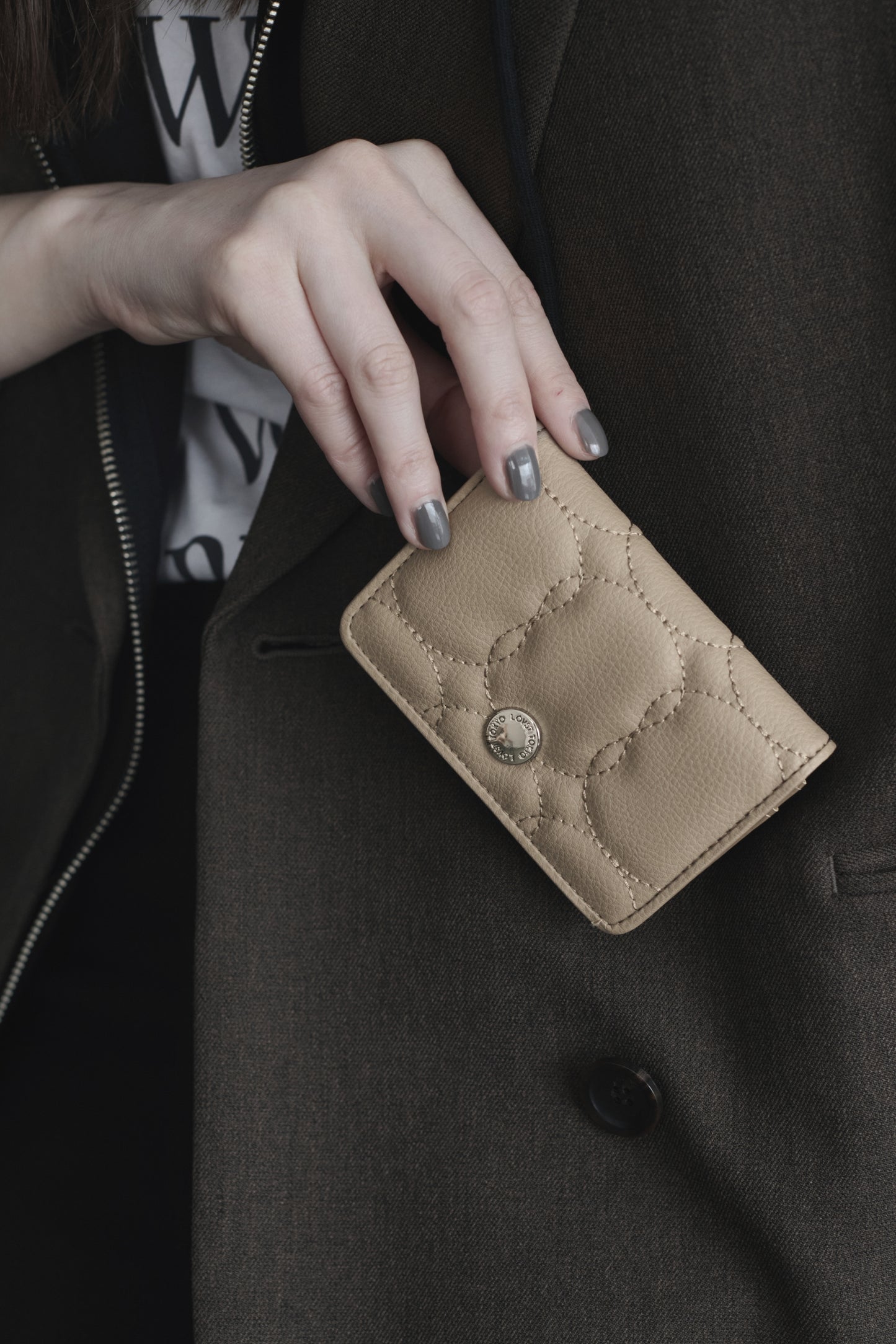 Apple Quilting Card Case