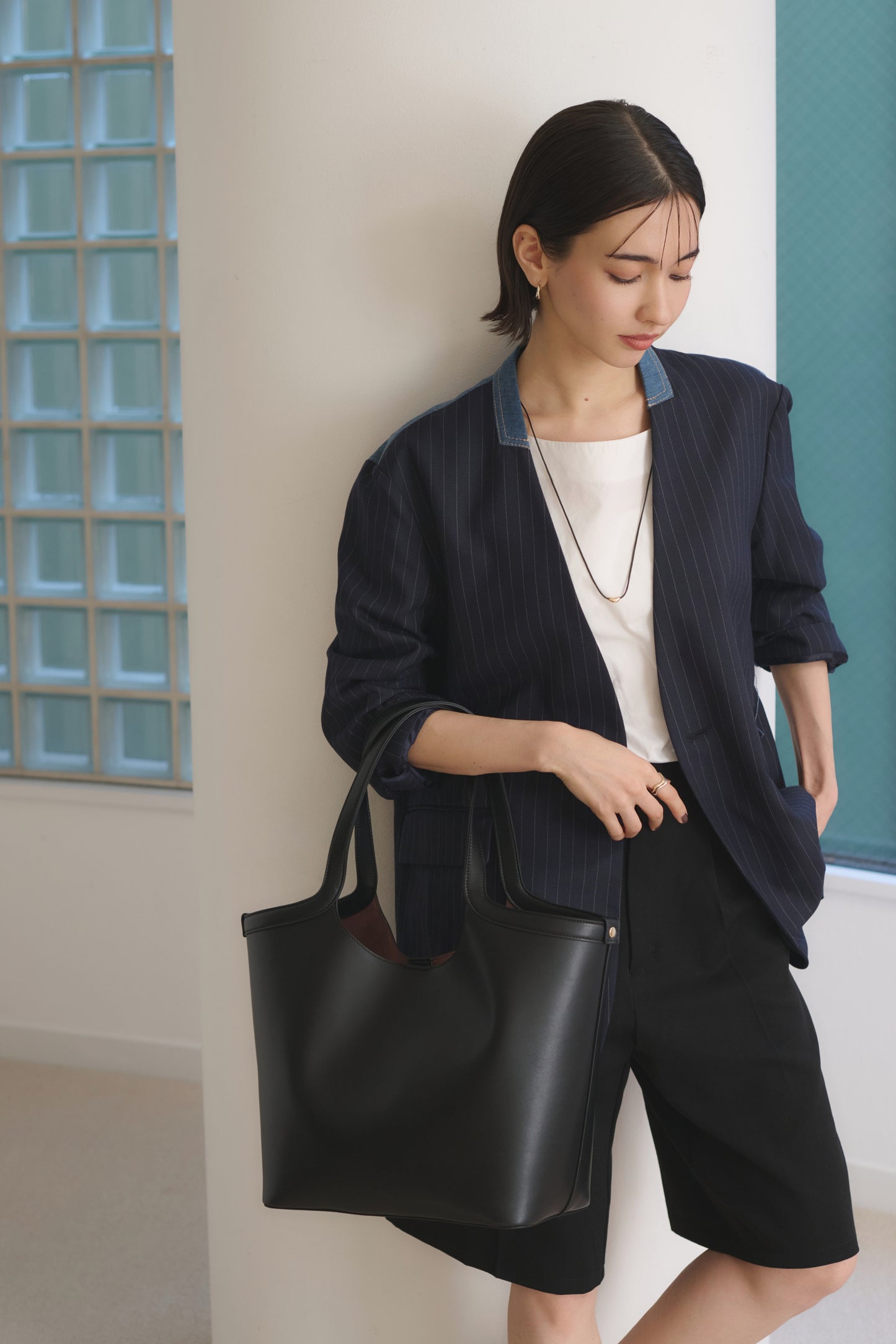 Apple Half-moon Tote Bag