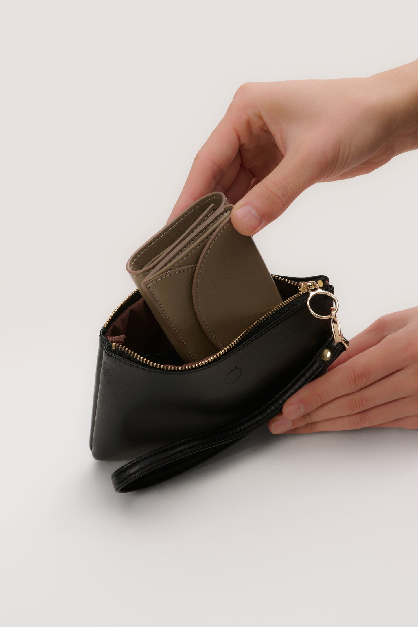 Apple Half-moon Tote Bag