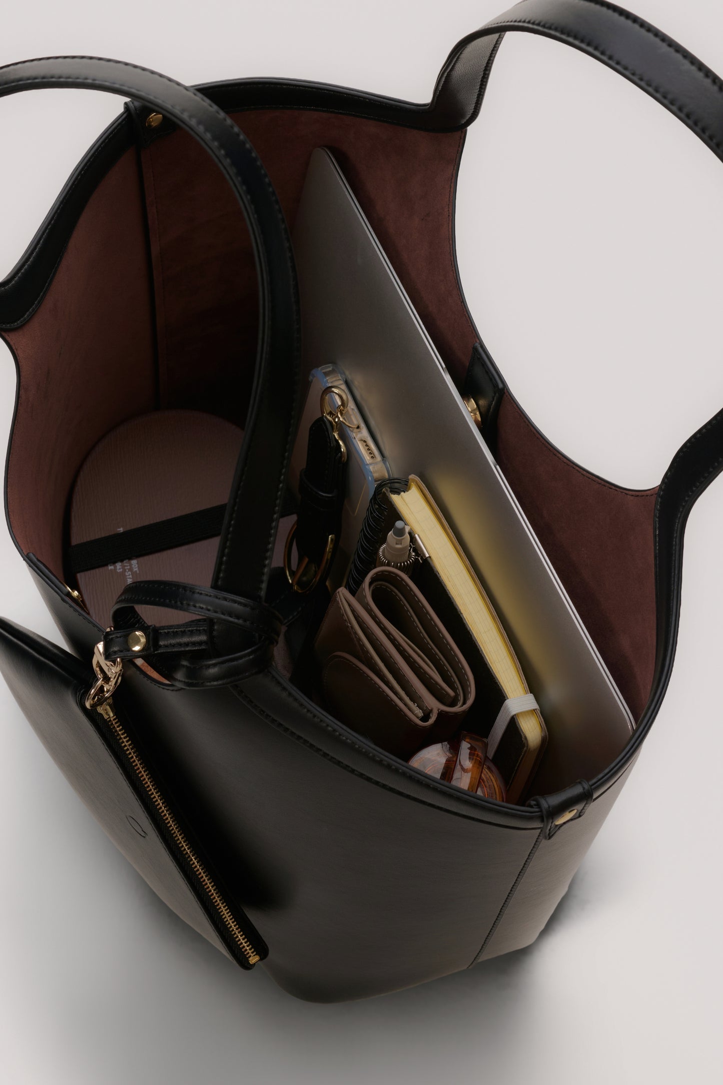 Apple Half-moon Tote Bag