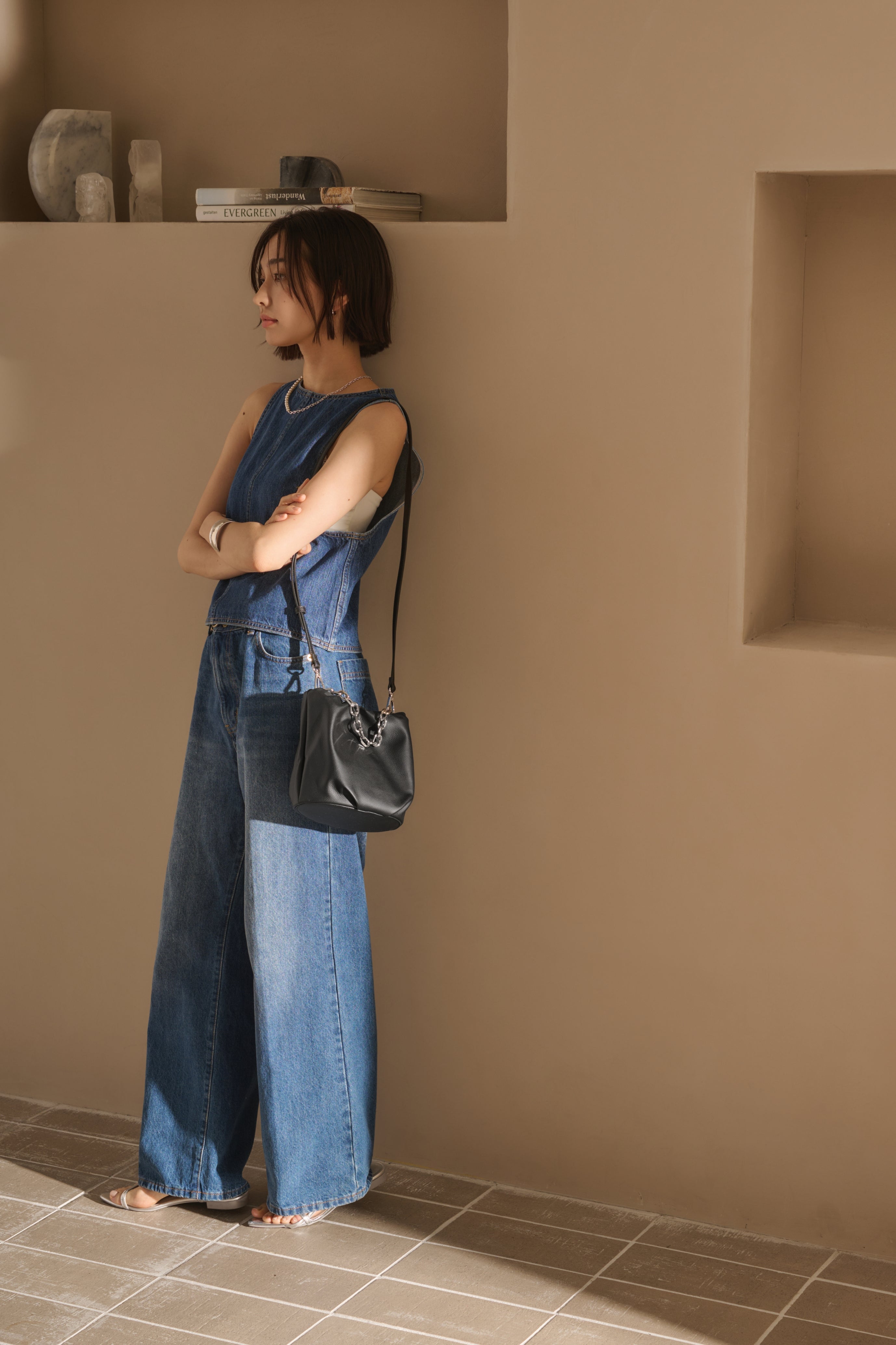 国産アップルレザー製「Apple 4Way Gather Bag」| LOVST TOKYO