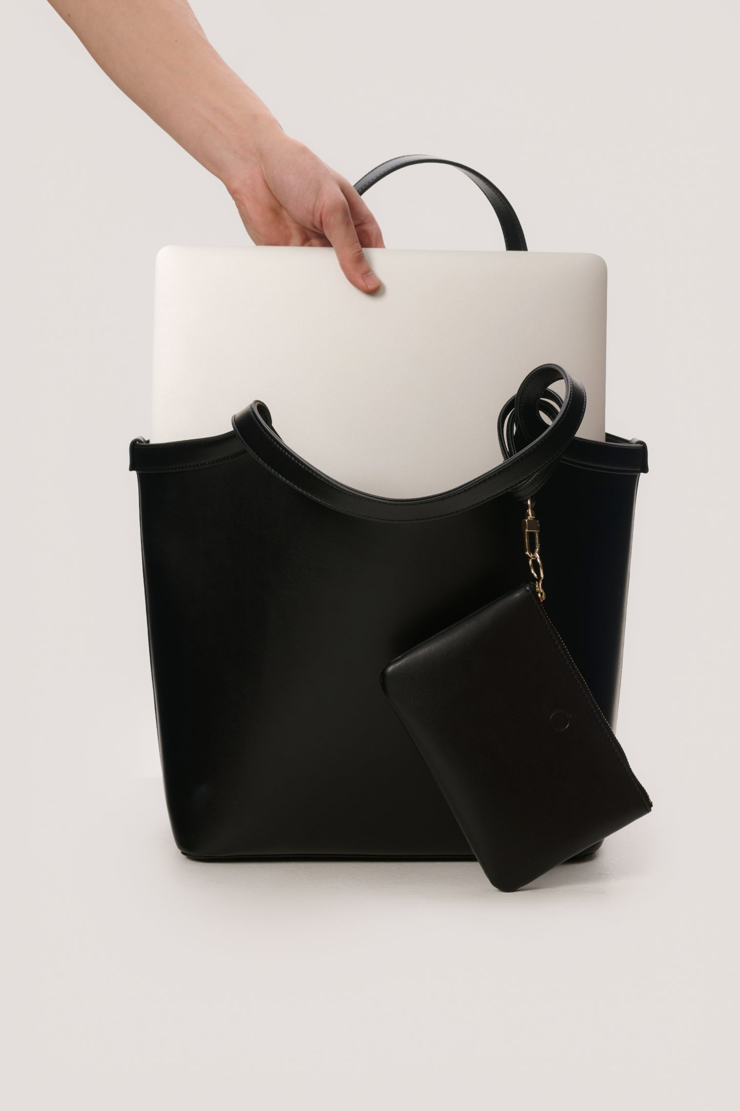 Apple Half-moon Tote Bag