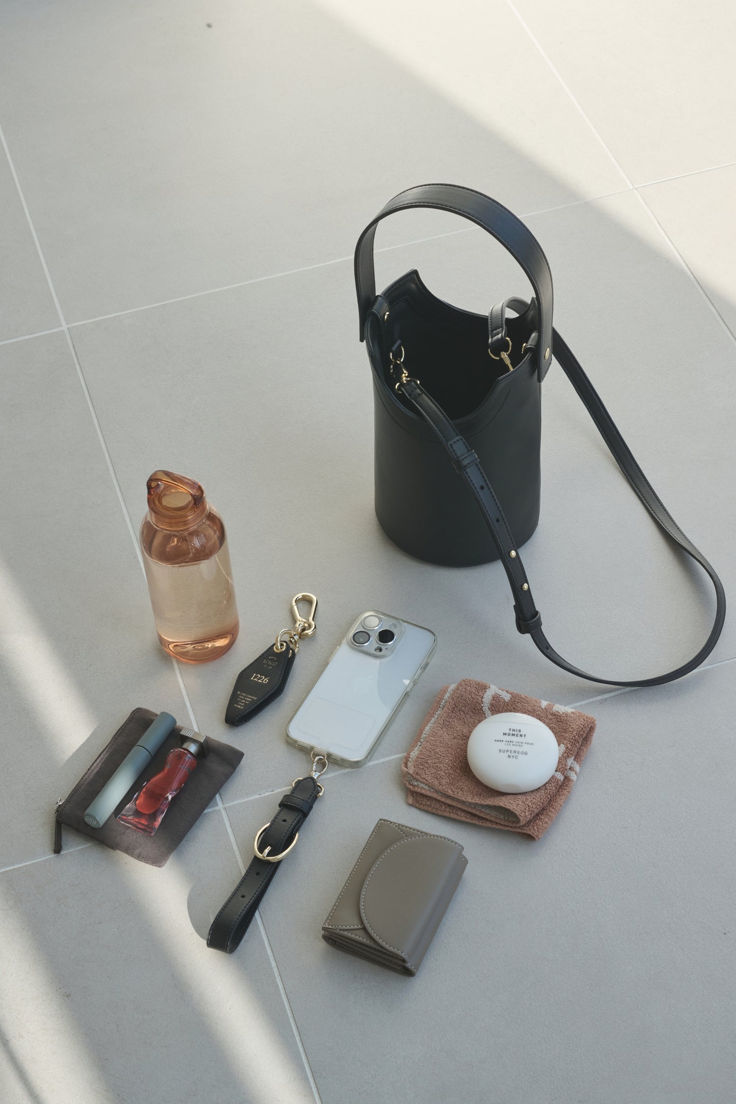 Apple Multi Way Half-moon Bag